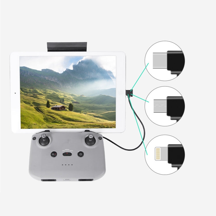 Sunnylife TY-X9304 Suitable For DJI Mavic Air 2S / DJI FPV Flight Glasses V2 / Mavic Mini2 / Osmo Pocket 2 Mobile Phone Tablet Cable 30cm Type-C to Type-C Cable - Other Accessories by PMC TechLife | Online Shopping South Africa | PMC TechLife