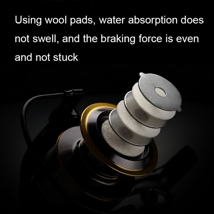 All Metal Rocker Arm Smooth Fishing Reel Spinning Reel, Spec: HE800 (EVA Grip) - Fishing Reels by PMC TechLife | Online Shopping South Africa | PMC TechLife | Buy Now Pay Later Mobicred