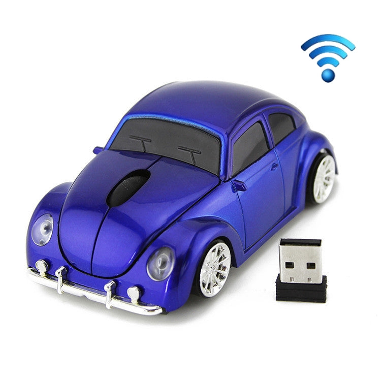 CM0010B 1200 DPI 3-keys Car Shape Wireless Mouse(Blue) - Wireless Mice by PMC Jewellery | Online Shopping South Africa | PMC Jewellery | Buy Now Pay Later Mobicred