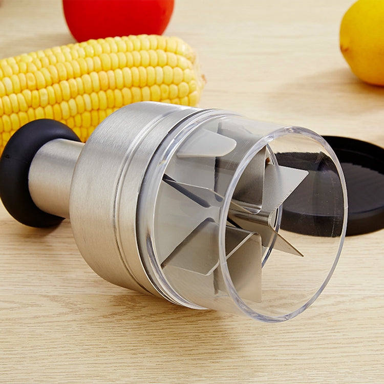 Stainless Steel Vegetable Cutter Kitchen Gadgets Onion Press Garlic Press - Cutter & Peeler by PMC Jewellery | Online Shopping South Africa | PMC Jewellery | Buy Now Pay Later Mobicred