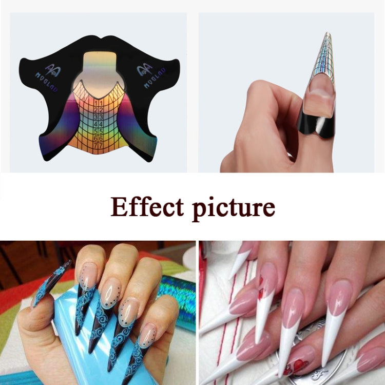 Thickened  300 PCS / Roll Symphony Laser Nail Extension Paper Holder Fish Shape Phototherapy Nail Extension Paper Holder - Nail Art Equipment by PMC Jewellery | Online Shopping South Africa | PMC Jewellery | Buy Now Pay Later Mobicred