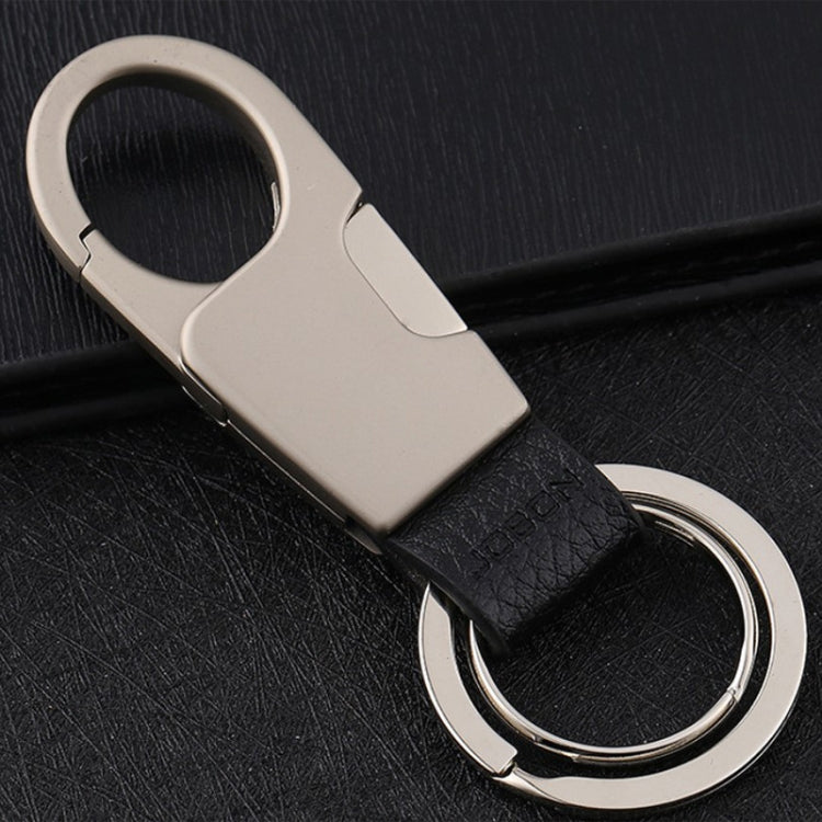 JOBON ZB-028YSK Car Keychain Men Waist Hangs Side Press Keychain(Brown Chrome) - Key Rings by JOBON | Online Shopping South Africa | PMC Jewellery | Buy Now Pay Later Mobicred