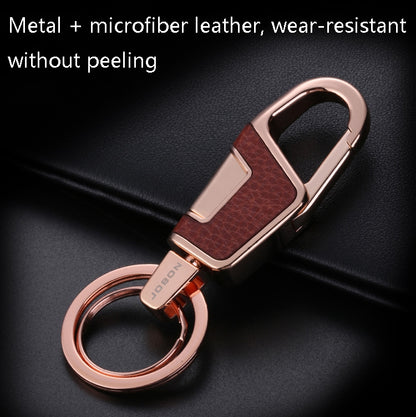 JOBON ZB-6611 Car Keychain Men Waist Hanging Keychain Simple Key Rings(Golden) - Key Rings by JOBON | Online Shopping South Africa | PMC Jewellery | Buy Now Pay Later Mobicred