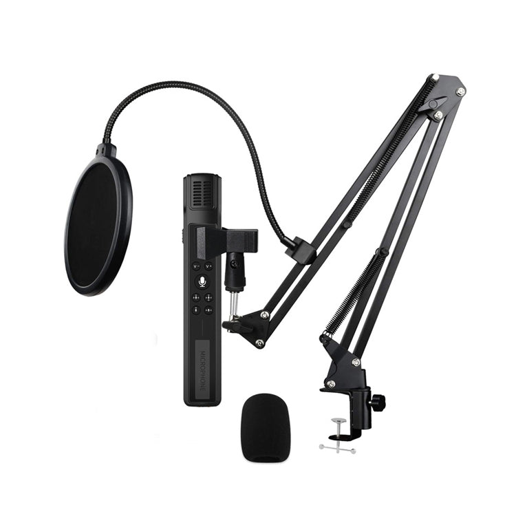 M8 Computer Game Conference Video K Song Desktop USB Microphone Recording Microphone Live Condenser Zinc Alloy Microphone Set, Specification: Cantilever Bracket Set - Microphone by PMC Jewellery | Online Shopping South Africa | PMC Jewellery | Buy Now Pay Later Mobicred