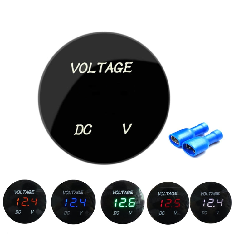 DC12-24V Automotive Battery DC Digital Display Voltage Meter Modified Measuring Instrument(Red Light) - Clocks & Car Meters by PMC Jewellery | Online Shopping South Africa | PMC Jewellery | Buy Now Pay Later Mobicred