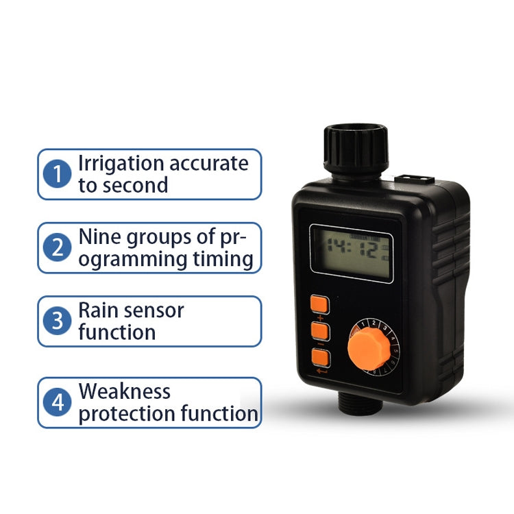 RUAMEA BQ16-1 Large-Screen With Rain Sensor Sprayer Micro-Spray Drops Automatic Watering Device - Watering & Irrigation by PMc TechLife | Online Shopping South Africa | PMc TechLife | Buy Now Pay Later Mobicred