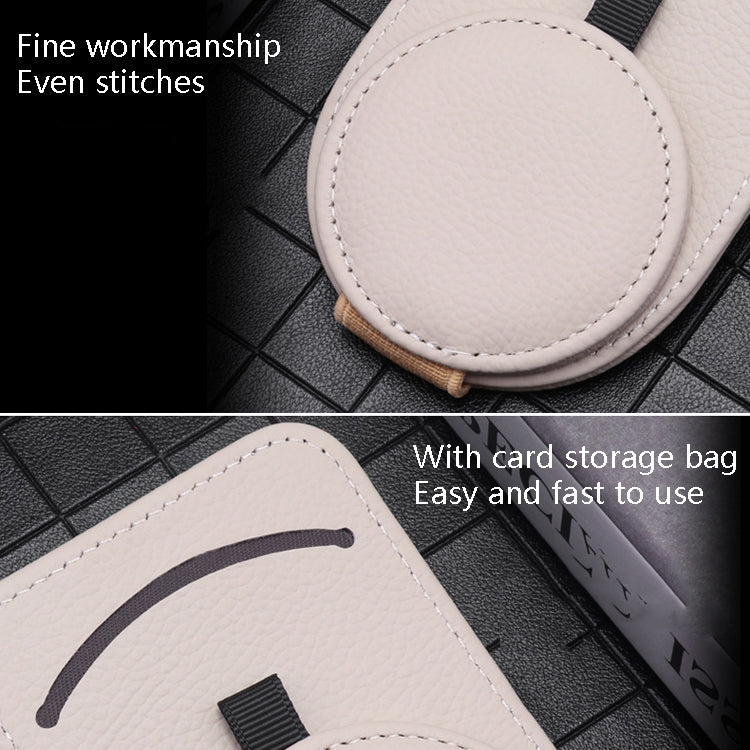 538 Car Glasses Clip Car Sun Visor Card Storage Clip(Black) - Sunglasses & Glasses Clips by PMC TechLife | Online Shopping South Africa | PMC TechLife | Buy Now Pay Later Mobicred