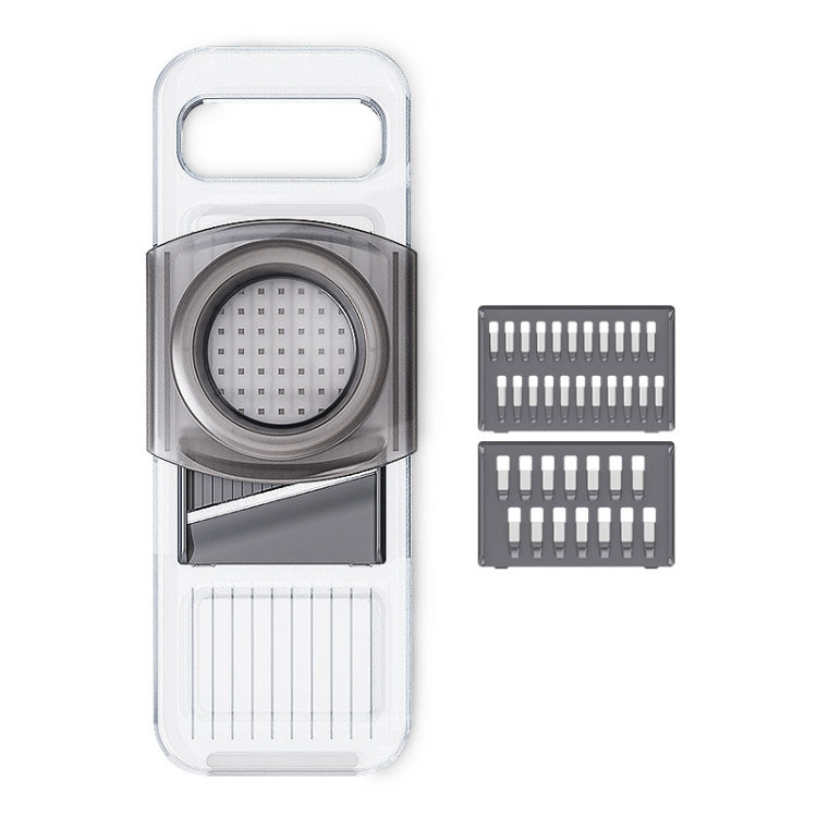 Multi-Function Slicker Kitchen Gadget Potato Slice Grater, Colour: Three Knives Gray - Cutter & Peeler by PMC Jewellery | Online Shopping South Africa | PMC Jewellery | Buy Now Pay Later Mobicred