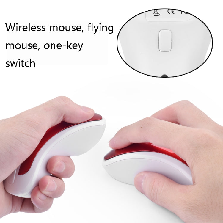 PR-01 1600 DPI 7 Keys Flying Squirrel Wireless Mouse 2.4G Gyroscope Game Mouse(Black Purple) - Wireless Mice by PMC Jewellery | Online Shopping South Africa | PMC Jewellery | Buy Now Pay Later Mobicred