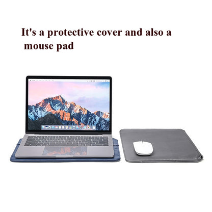 Microfiber Leather Thin And Light Notebook Liner Bag Computer Bag, Applicable Model: 13-14 inch(Gray) - 13.3 inch by PMC Jewellery | Online Shopping South Africa | PMC Jewellery | Buy Now Pay Later Mobicred