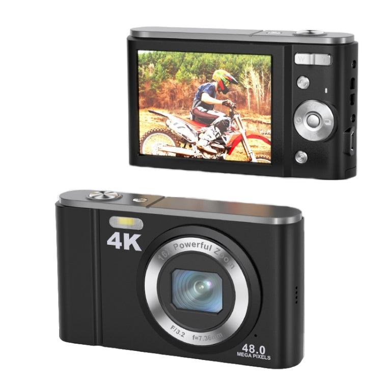 DC303A 2.8-Inch 4K 16X Zoom HD Digital Camera Mini Children Photography Camera UK Plug(Black) - Children Cameras by PMC Jewellery | Online Shopping South Africa | PMC Jewellery | Buy Now Pay Later Mobicred