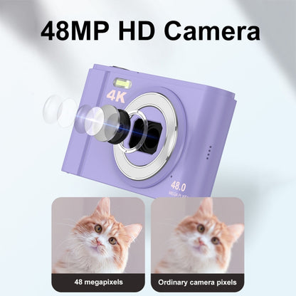 DC303A 2.8-Inch 4K 16X Zoom HD Digital Camera Mini Children Photography Camera US Plug(Pink) - Children Cameras by PMC Jewellery | Online Shopping South Africa | PMC Jewellery | Buy Now Pay Later Mobicred