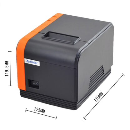 Xprinter XP-T58L 58mm Supermarket Cashier Receipt Thermal Printer, Spec: Parallel Port(UK Plug) - Printer by Xprinter | Online Shopping South Africa | PMC Jewellery | Buy Now Pay Later Mobicred