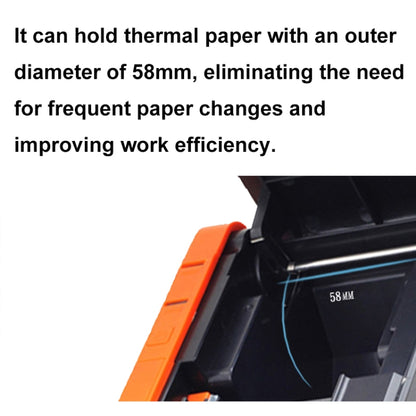 Xprinter XP-T58L 58mm Supermarket Cashier Receipt Thermal Printer, Spec: USB Port(US Plug) - Printer by Xprinter | Online Shopping South Africa | PMC Jewellery | Buy Now Pay Later Mobicred