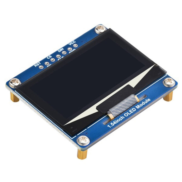 Waveshare 1.54 Inch OLED Display Module, 128��64 Resolution, SPI / I2C Communication(Blue) - free shipping - PMC TechLife - Order now!