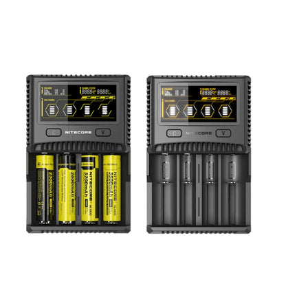 NITECORE 4-Slot Smart LCD Fast Charger, Model: SC4(EU Plug) - Charger & Converter by PMC Jewellery | Online Shopping South Africa | PMC Jewellery | Buy Now Pay Later Mobicred