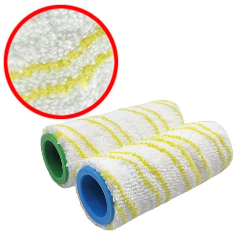 1 Pair HJ-PJ-0118 Washing Machine Accessories Cleaning Brush Roller Set For Ka/Rcher FC3D FC5 - Other Accessories by PMC Jewellery | Online Shopping South Africa | PMC Jewellery | Buy Now Pay Later Mobicred