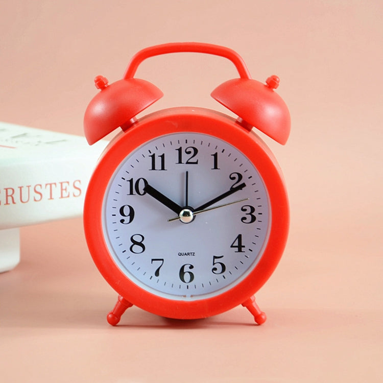 2 PCS Student Bed Small Alarm Clock Desk Alarm Clock(Red) - Alarm Clocks by PMc TechLife | Online Shopping South Africa | PMc TechLife | Buy Now Pay Later Mobicred