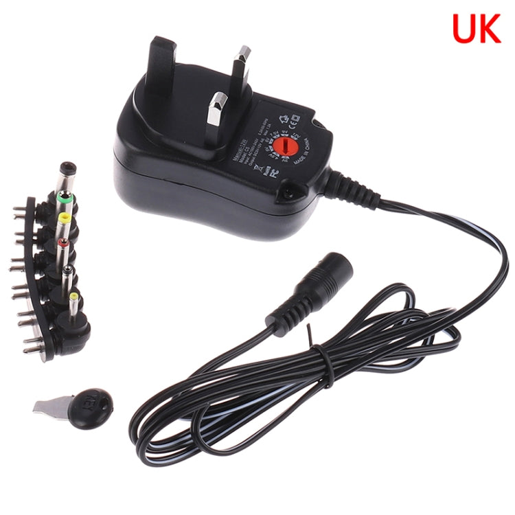 C5 3-12V 12W Adjustable Voltage Regulated Switch Power Supply Power Adapter Multifunction Charger With DC Tips(UK Plug) - free shipping - PMC TechLife - Order now!