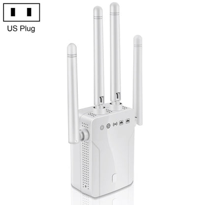 M-95B 300M Repeater WiFi Booster Wireless Signal Expansion Amplifier(White - US Plug) - Broadband Amplifiers by PMC Jewellery | Online Shopping South Africa | PMC Jewellery | Buy Now Pay Later Mobicred