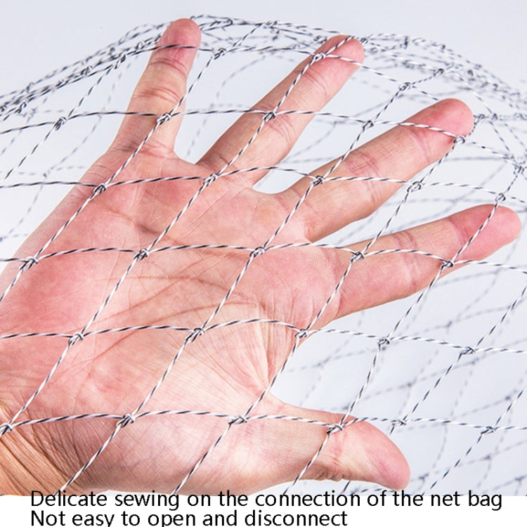 Foldable Stainless Steel Dip Net Head Fishing Net, Specification: Solid 40cm Big Mesh - Fishing Net by PMc TechLife | Online Shopping South Africa | PMc TechLife | Buy Now Pay Later Mobicred