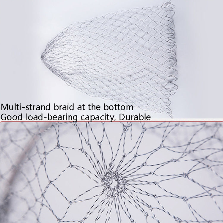 Foldable Stainless Steel Dip Net Head Fishing Net, Specification: Solid 50cm Big Mesh - Fishing Net by PMc TechLife | Online Shopping South Africa | PMc TechLife | Buy Now Pay Later Mobicred