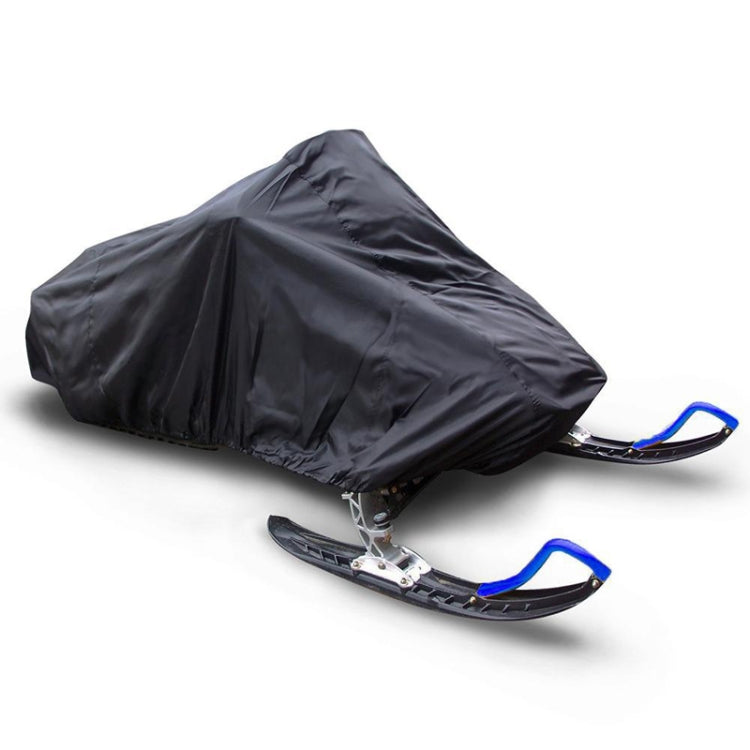 Outdoor Snowmobile Waterproof And Dustproof Cover UV Protection Winter Motorcycle Cover, Size: 330x130x121cm(Black) - Raincoat by PMC Jewellery | Online Shopping South Africa | PMC Jewellery | Buy Now Pay Later Mobicred