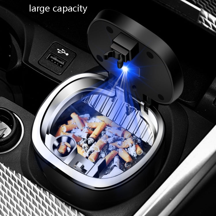 2 PCS  Car Ashtray With Cover Hanging Invisible With LED Light Car Ashtray(Board) - Ashtrays by PMC TechLife | Online Shopping South Africa | PMC TechLife | Buy Now Pay Later Mobicred