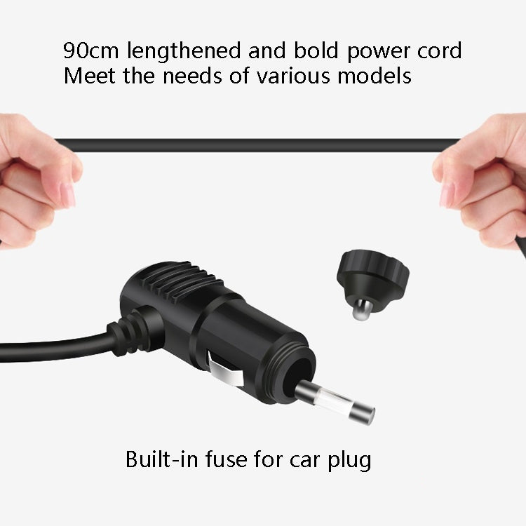 F558 With USB Mobile Phone Charging Car Fan 12/24V Car Truck Double Shaking Head Fan(Double Head 24V) - Heating & Fans by PMC Jewellery | Online Shopping South Africa | PMC Jewellery | Buy Now Pay Later Mobicred