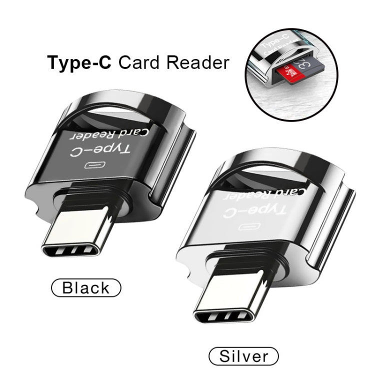 C10 TYPE-C Interface Mobile Phone Memory Card, Capacity: 128GB(Black) - Micro SD Card by PMC Jewellery | Online Shopping South Africa | PMC Jewellery | Buy Now Pay Later Mobicred