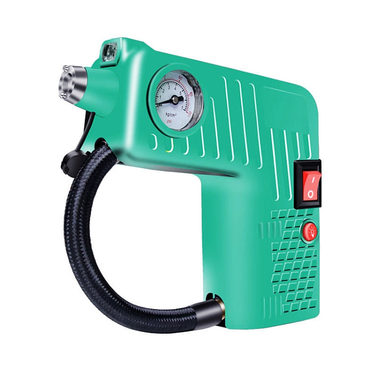 YX-301 12V Multi-Function Car Electric Portable Hand-Held Inflatable Pump(Green) - Inflatable Pump by PMC TechLife | Online Shopping South Africa | PMC TechLife