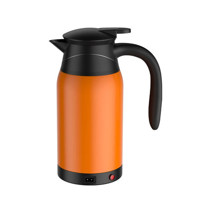 Car Heating Cup Electric Heating Cup Kettle(24V Warm Orange) - Heating Cups by PMC Jewellery | Online Shopping South Africa | PMC Jewellery | Buy Now Pay Later Mobicred