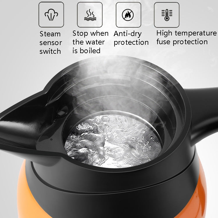 Car Heating Cup Electric Heating Cup Kettle(24V Warm Orange) - Heating Cups by PMC Jewellery | Online Shopping South Africa | PMC Jewellery | Buy Now Pay Later Mobicred