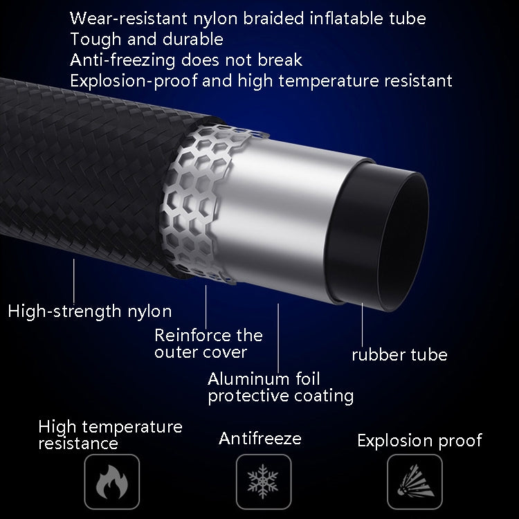 Portable Multi-Function Smart Car Inflatable Pump Electric Air Pump, Style: Wired No Light Pointer - free shipping - PMC TechLife - Order now!