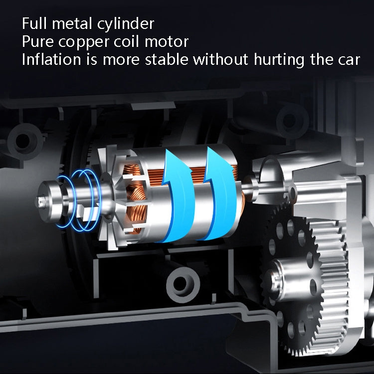 Car Inflatable Pump Portable Small Automotive Tire Refiner Pump, Style: Wireless Pointer With Lamp - Inflatable Pump by PMC TechLife | Online Shopping South Africa | PMC TechLife