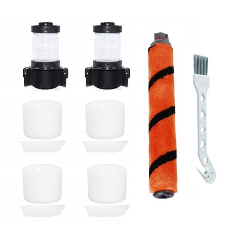 Handheld Vacuum Cleaner Main Brush + Small Brush + Filter + Replacement Sponge For Shark IF100(8 PCS/Set) - For Shark Accessories by PMC TechLife | Online Shopping South Africa | PMC TechLife | Buy Now Pay Later Mobicred