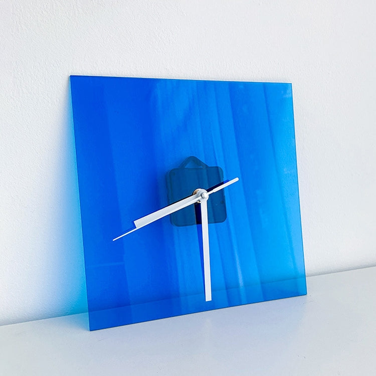 Translucent Acrylic Clock Studio Background Ornament Photo Props - Acrylic Props by PMC TechLife | Online Shopping South Africa | PMC TechLife | Buy Now Pay Later Mobicred
