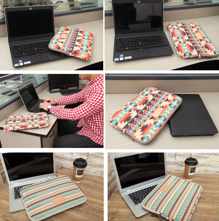 LiSEN LS-518 Lingge Pattern Laptop Computer Liner Bags, Size: 15 inch(Light Green Diamond Grid) - free shipping - PMC Jewellery - Order now!