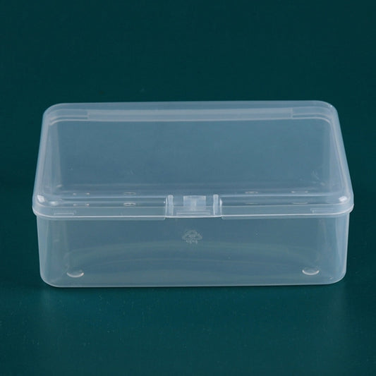 PP Rectangular Transparent Plastic Box Flip Cover Parts Hardware Tool Storage Box - Storage Boxes by PMC Jewellery | Online Shopping South Africa | PMC Jewellery | Buy Now Pay Later Mobicred