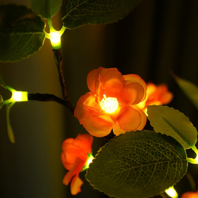 10LM 24 LED Peach Blossom Tree Lamp Interior Decoration Night Light(Warm Light) - Holiday Lights by PMc TechLife | Online Shopping South Africa | PMc TechLife | Buy Now Pay Later Mobicred