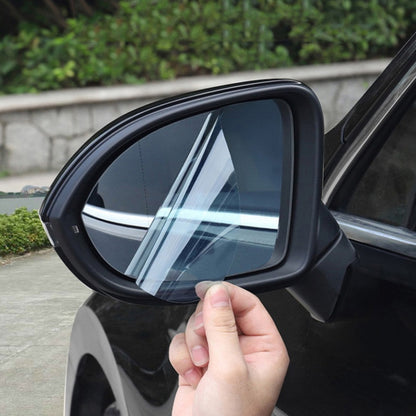 2pcs /Set Rainproof Anti-Fog And Anti-Reflective Film For Car Rearview Mirror Round 80mm(Transparent) - Auto Film by PMC Jewellery | Online Shopping South Africa | PMC Jewellery | Buy Now Pay Later Mobicred