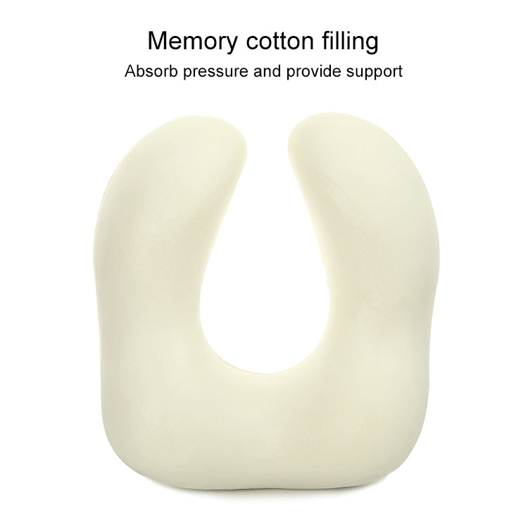Magnetic Memory Foam U-shaped Pillow Suitable for Travel Solid Pillows(Gray) - Cushions & Pillows by PMC TechLife | Online Shopping South Africa | PMC TechLife | Buy Now Pay Later Mobicred