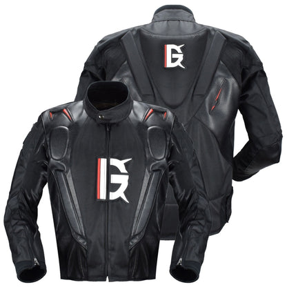 GHOST RACING GR-Y09 Motorcycle Four Seasons Racing Suit Locomotive Riding Anti-Fall Rally Suit, Size: XL(Black) - Protective Gear by GHOST RACING | Online Shopping South Africa | PMC Jewellery | Buy Now Pay Later Mobicred