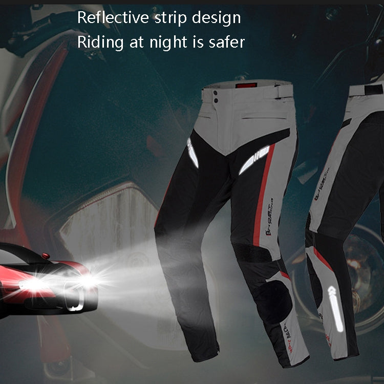 GHOST RACING GR-K06 Motorcycle Riding Trousers Racing Motorcycle Anti-Fall Windproof Keep Warm Pants, Size: XL(Black) - free shipping - PMC TechLife - Order now!