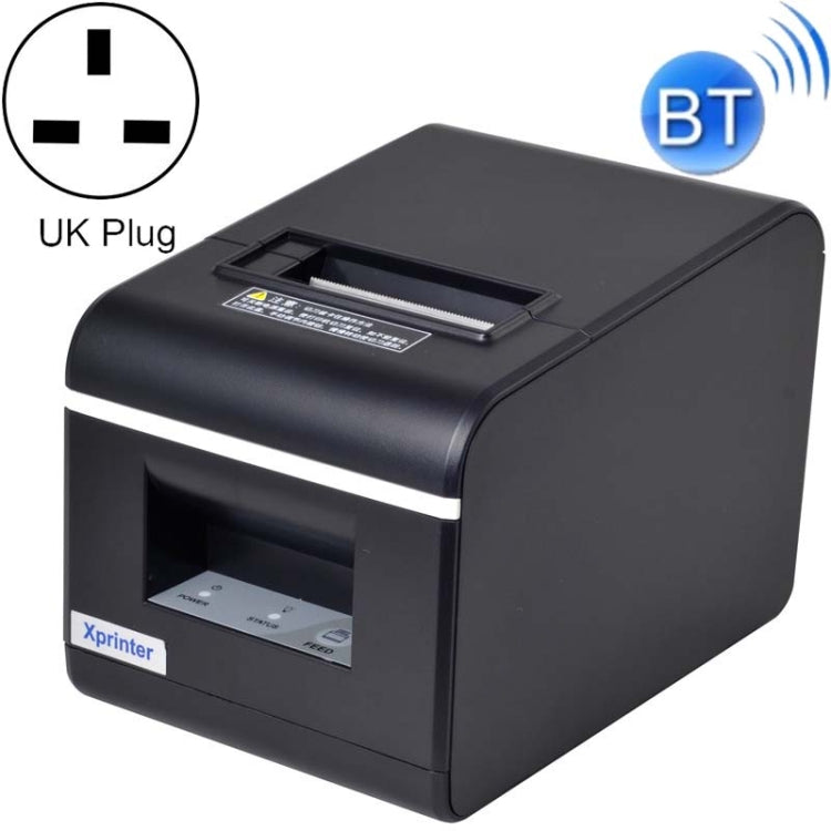 Xprinter XP-Q90EC 58mm Portable Express List Receipt Thermal Printer, Style:USB+Bluetooth(UK Plug) - Printer by Xprinter | Online Shopping South Africa | PMC Jewellery | Buy Now Pay Later Mobicred