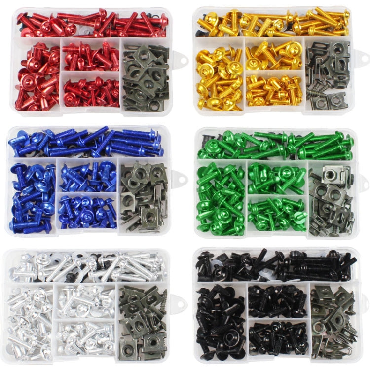 177 PCS/ Box Motorcycle Modification Accessories Windshield Cover Set Screw(Red) - Others by PMC TechLife | Online Shopping South Africa | PMC TechLife | Buy Now Pay Later Mobicred