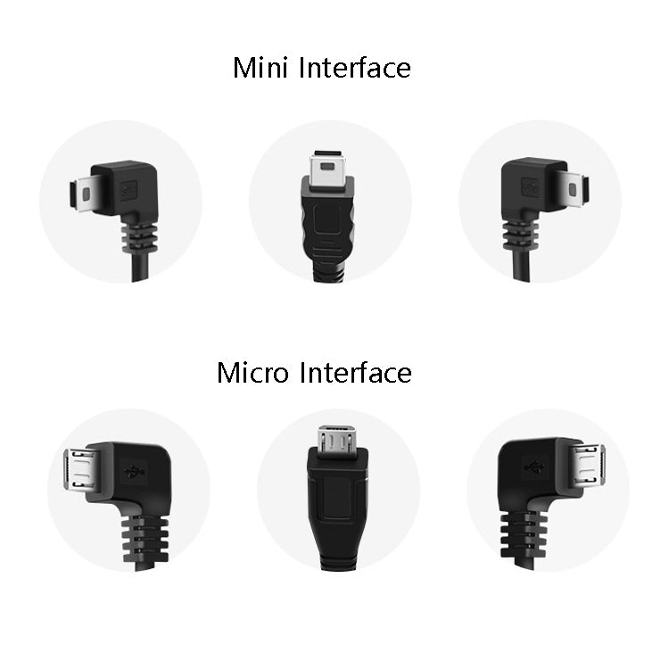 H516 Recording Step-down Line Shrinkage Video Car Charger Line Parking Monitoring Three-Core Power Cord, Model: With Fuse(Micro Right Elbow) - Cables & Connectors by PMC Jewellery | Online Shopping South Africa | PMC Jewellery | Buy Now Pay Later Mobicred