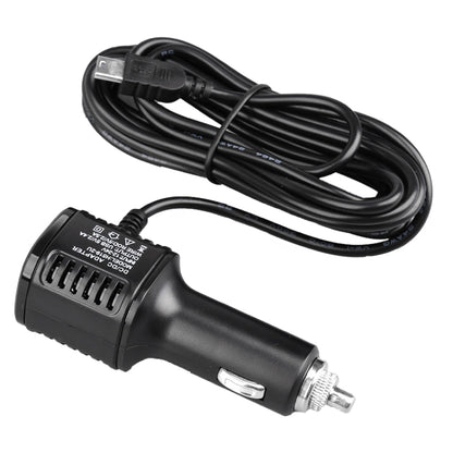 H519 Car Charger Driving Recorder Power Cord Dual USB With Display Charging Line, Specification: Micro Left Elbow - Cigar Socket by PMC Jewellery | Online Shopping South Africa | PMC Jewellery | Buy Now Pay Later Mobicred