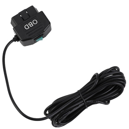 H507 Driving Recorder OBD Step-down Line Car ACC Three-Core Power Cord 12/24V To 5V 3A Low Pressure Protection Line, Specification: Mini Left Elbow - Cables & Connectors by PMC Jewellery | Online Shopping South Africa | PMC Jewellery | Buy Now Pay Later Mobicred