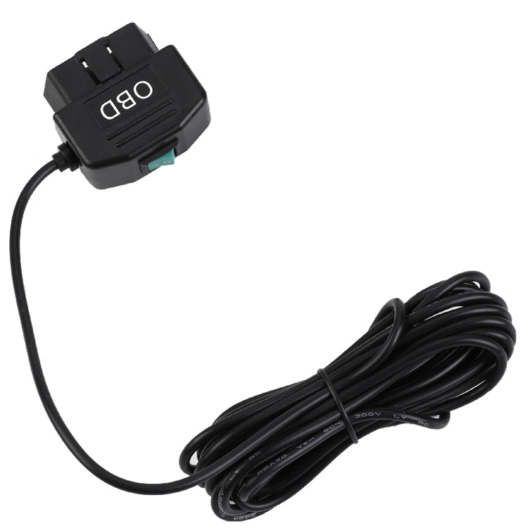 H507 Driving Recorder OBD Step-down Line Car ACC Three-Core Power Cord 12/24V To 5V 3A Low Pressure Protection Line, Specification: Mini Right Elbow - Cables & Connectors by PMC Jewellery | Online Shopping South Africa | PMC Jewellery | Buy Now Pay Later Mobicred